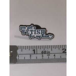 For My Love Thought Bubble Pin Brooch